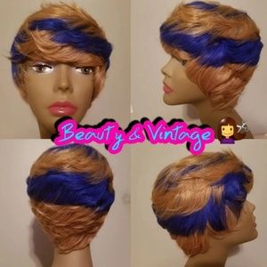 💇🏽100% Human hair pixie cut wig